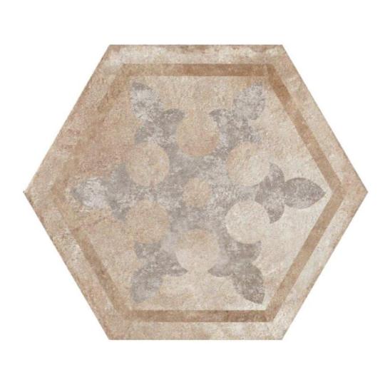 fioranese heritage exagona texture 1 vintage cementova dlazba sestuholnikova vzorova hexa mrazuvzdorny gres obklad gres dlazba mediteransky rustikalny loft opotrebovany obyvacka kuchyna kupelna predizba terasa obklad.jpg